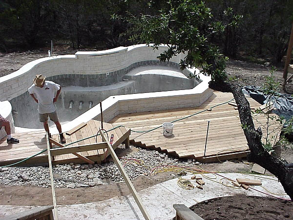 pool construction